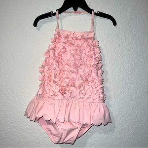 M&S pink toddler swimsuit